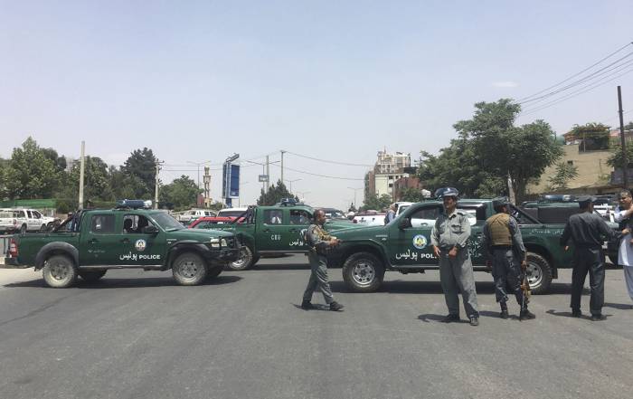 При взрыве в Кабуле пострадали трое полицейских
