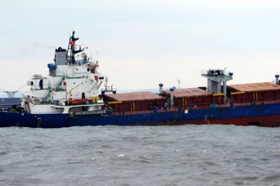 В Турции затонуло грузовое судно
