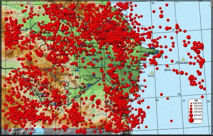 Более 200 населенных пунктов Азербайджана расположено в 8-9-балльной сейсмической зоне
