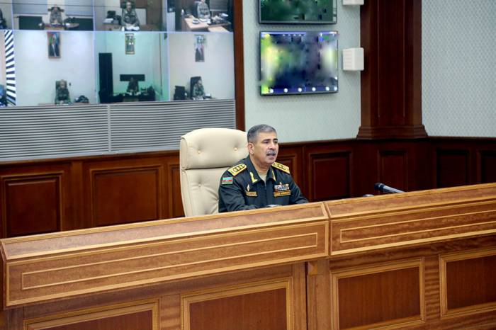 Закир Гасанов: "В любое время мы должны быть готовы к боевым операциям" - ФОТО 