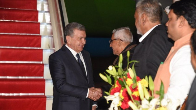 Президент Узбекистана прибыл в Индию
