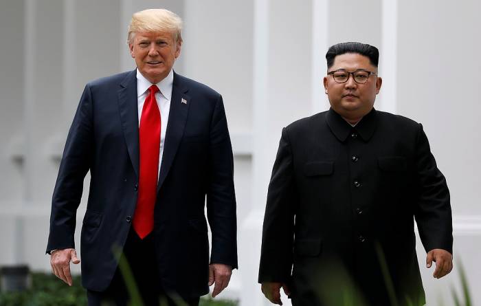 Трамп заявил, что ждет новой встречи с Ким Чен Ыном
