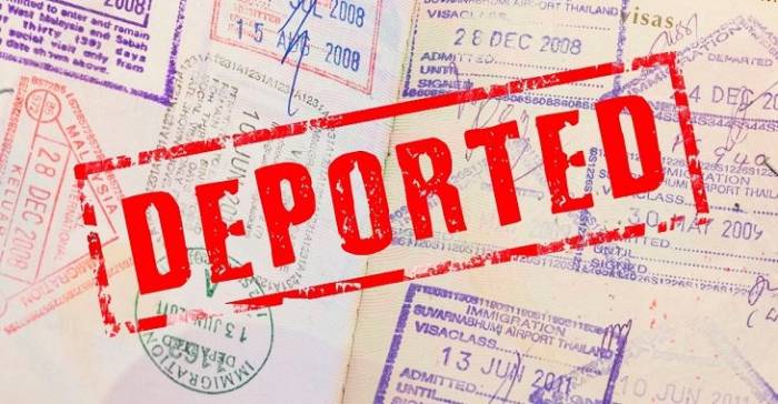 Группа иностранцев депортирована из Азербайджана