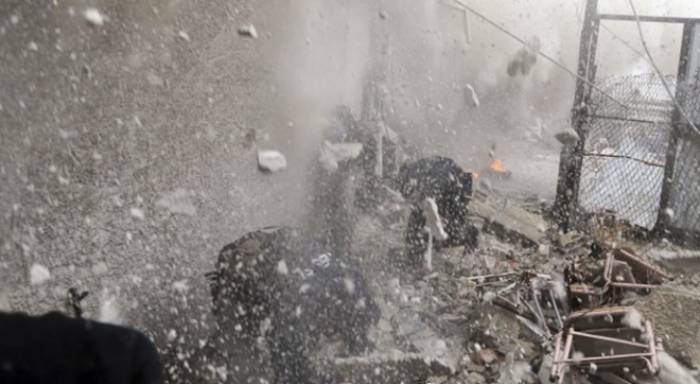 На окраине Дамаска прогремел взрыв