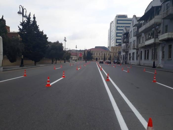 В центре Баку будет ограничено автодвижение
