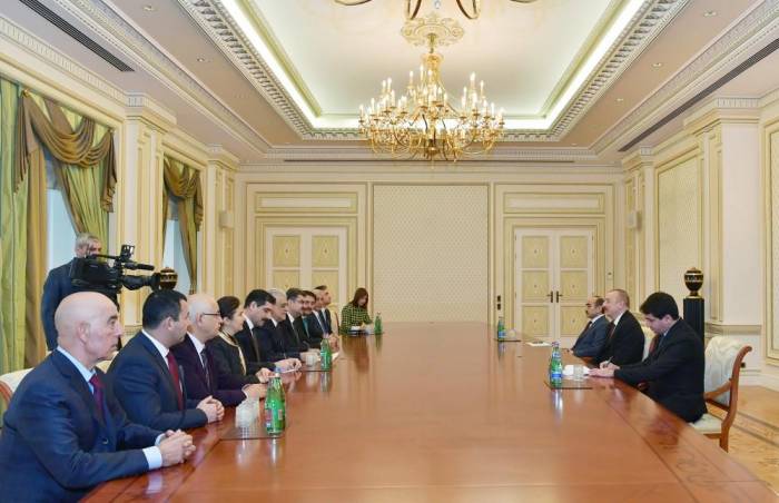 Президент Азербайджан принял главу группы межпарламентской дружбы Турция-Азербайджан - ФОТО