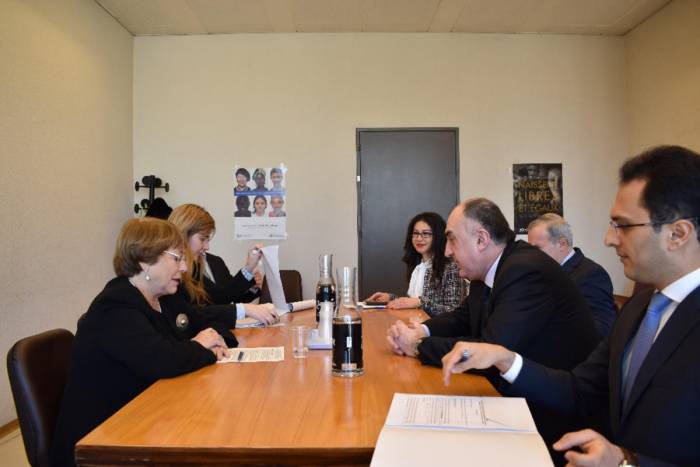 Эльмар Мамедъяров обсудил с Верховным комиссаром ООН нагорно-карабахский конфликт 
