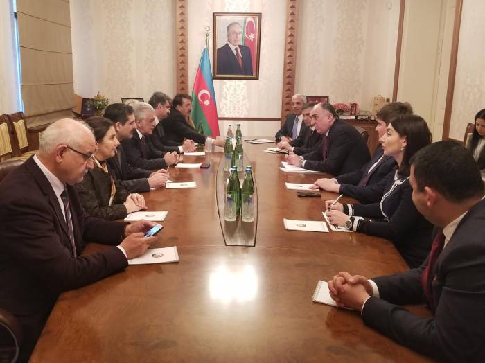 Эльмар Мамедъяров встретился с депутатами парламента Турции
