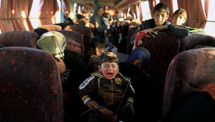 Автобус с паломниками подорвался на мине в Ираке
