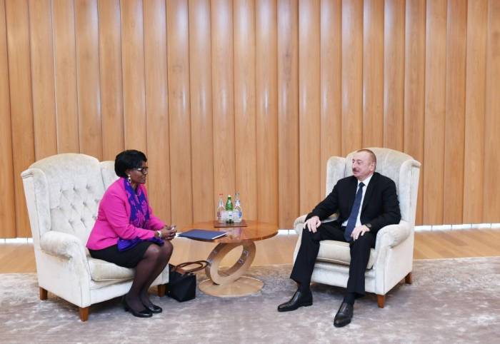 Ильхам Алиев встретился с региональным директором ВБ по Южному Кавказу - ФОТО