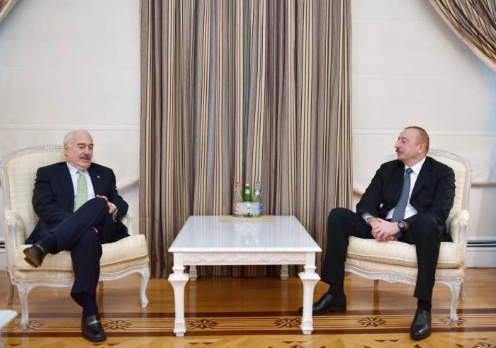 Ильхам Алиев принял главу Центристского демократического интернационала - ФОТО, ОБНОВЛЕНО
