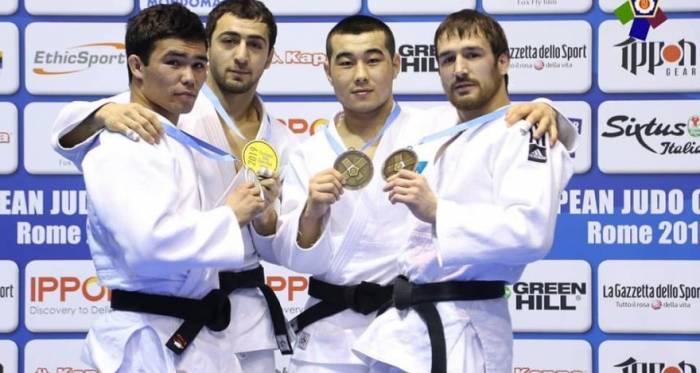 Азербайджанский дзюдоист завоевал золотую медаль
