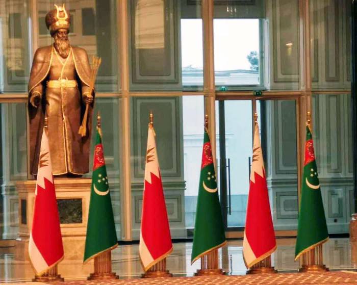 По итогам переговоров на высшем уровне Туркменистан и Бахрейн подписали пакет документов
