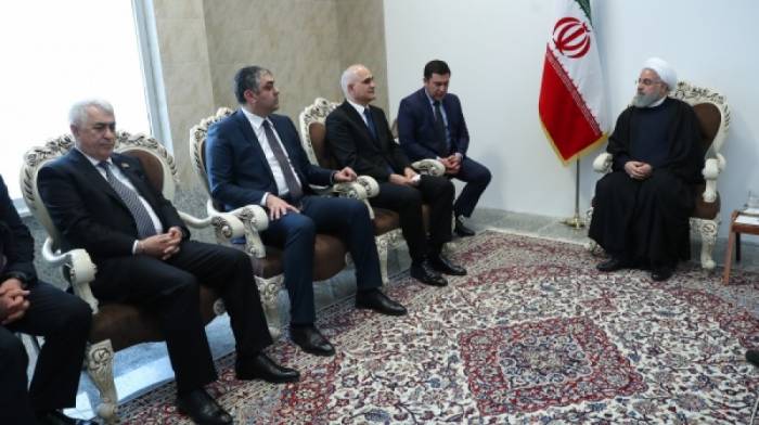 Президент Ирана принял делегацию Азербайджана
