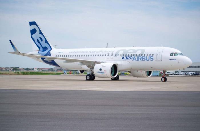 Первый рейс Airbus A320neo авиакомпании «Узбекистон хаво йуллари» совершил в Баку
