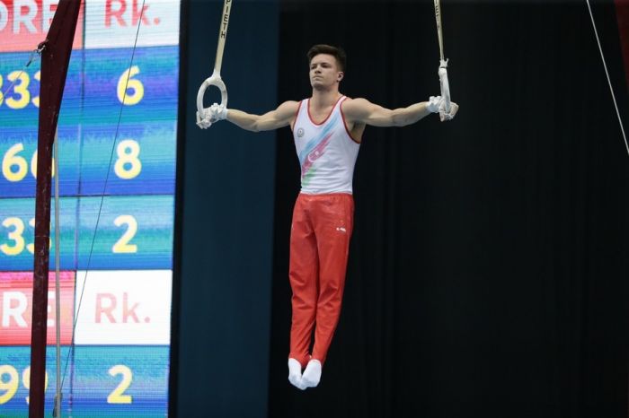 Азербайджанский гимнаст выиграл серебро Кубка мира