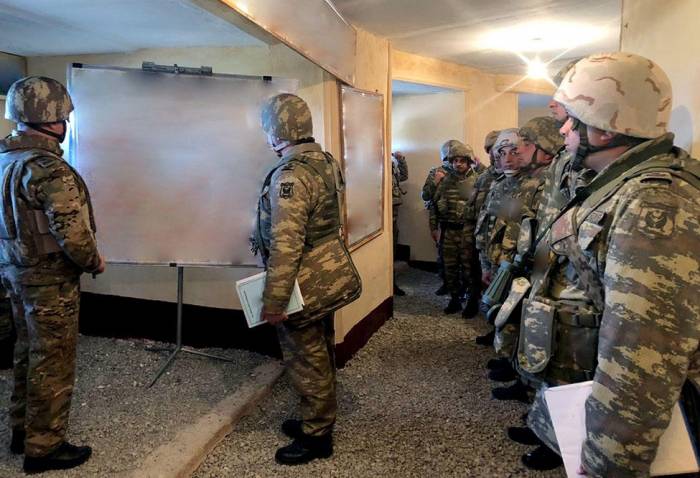 В ходе учений азербайджанской армии проведена рекогносцировка на местности  - ФОТО
