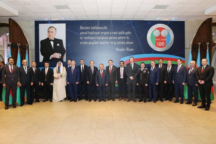 Состоялось торжественное мероприятие по случаю 100-летия создания органов безопасности Азербайджана 