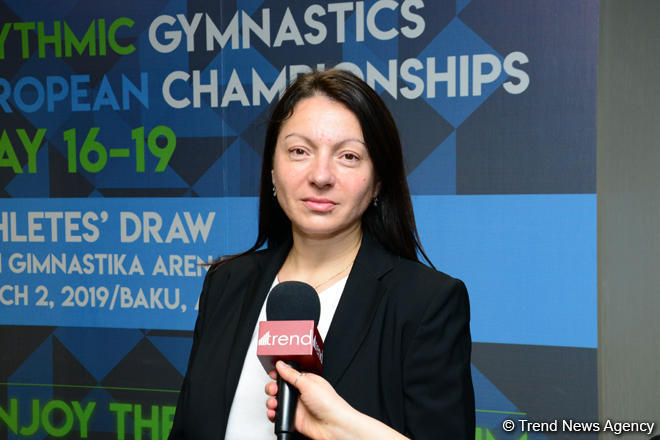 Мариана Василева: В 2019 году в Баку пройдут три крупных соревнования по художественной гимнастике

