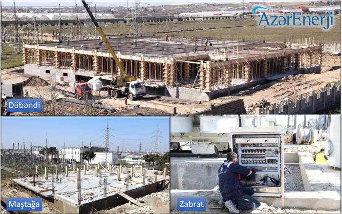 «Азерэнержи» осуществляет комплексную реконструкцию подстанций