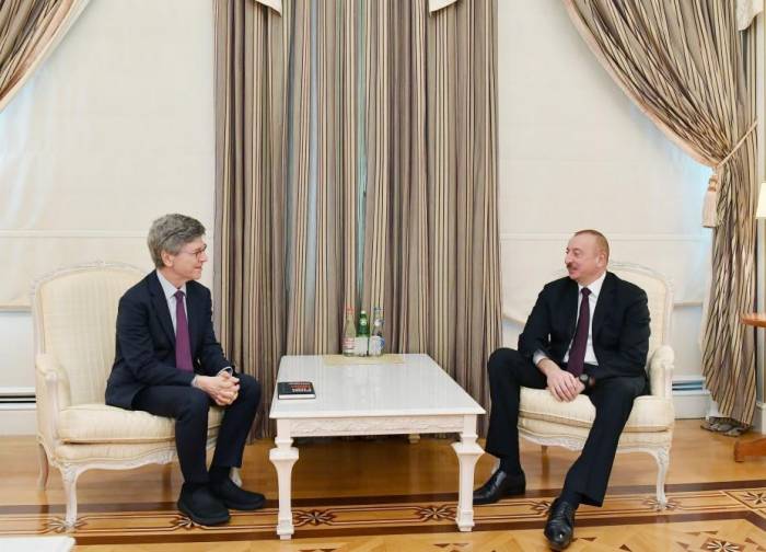 Ильхам Алиев принял спецсоветника генсека ООН по Целям устойчивого развития