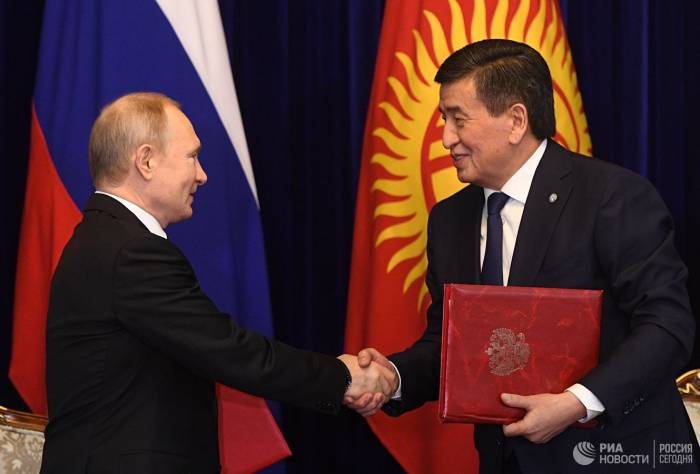 Путин и Жээнбеков объявили 2020 год перекрестным
