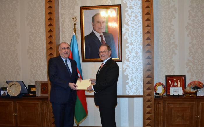Глава МИД Азербайджана принял новоназначенного посла США