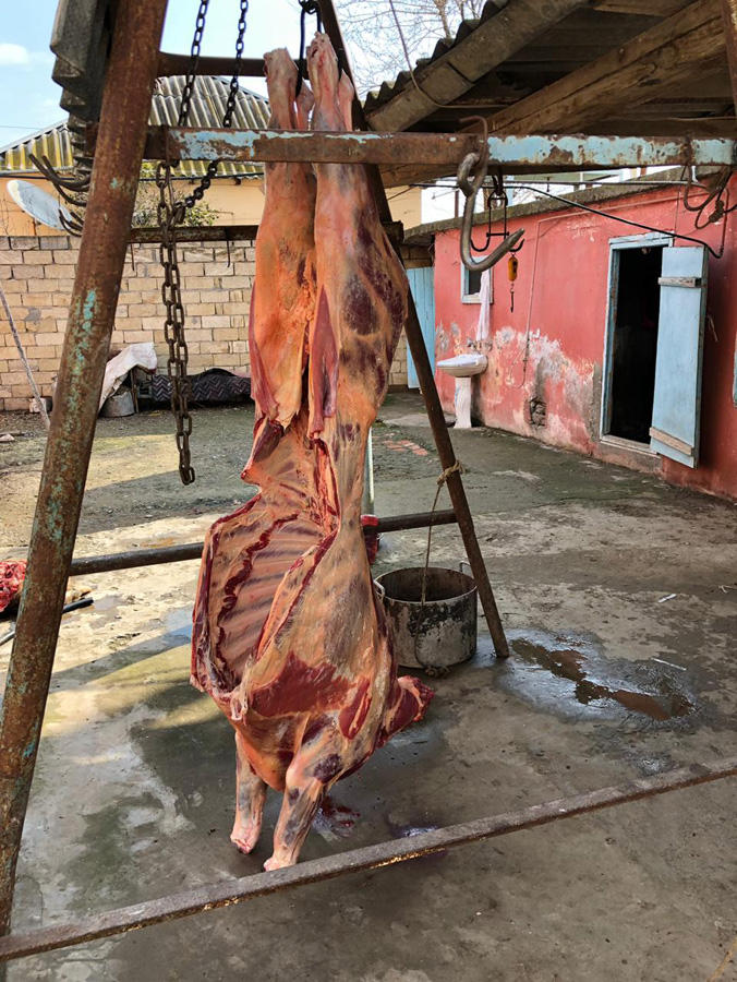 В Азербайджане пресечена продажа опасного для здоровья мяса