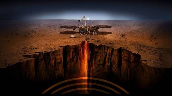 Бур зонда Insight могло заклинить во время входа в почву Марса
