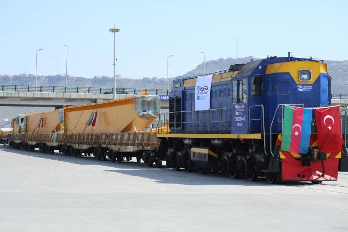 Логистический центр "Абшерон" принял первый блок-поезд по маршруту Стамбул-Баку  - ФОТО 
