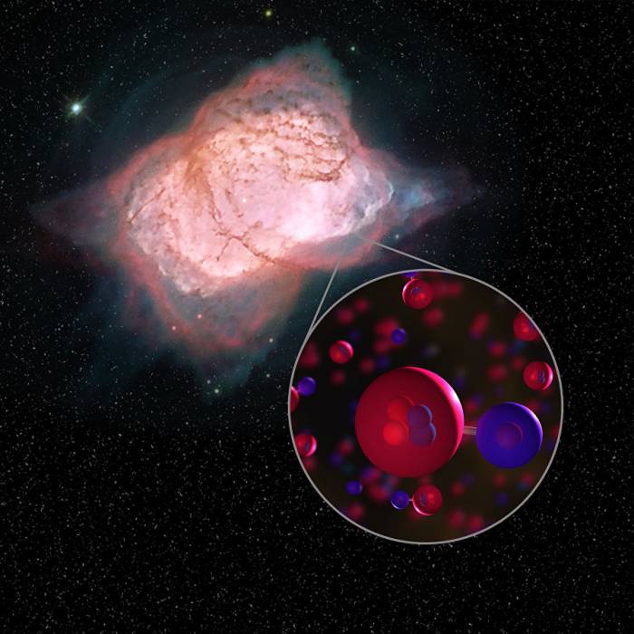 Астрономы впервые увидели самую древнюю молекулу во Вселенной
