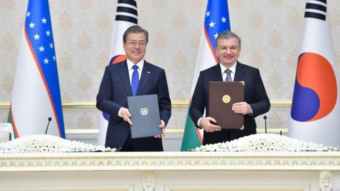 Узбекистан и Южная Корея подписали соглашения более чем на $12 миллиардов
