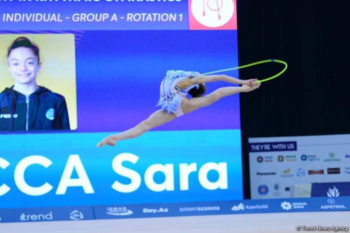 В Баку стартовали соревнования по художественной гимнастике 