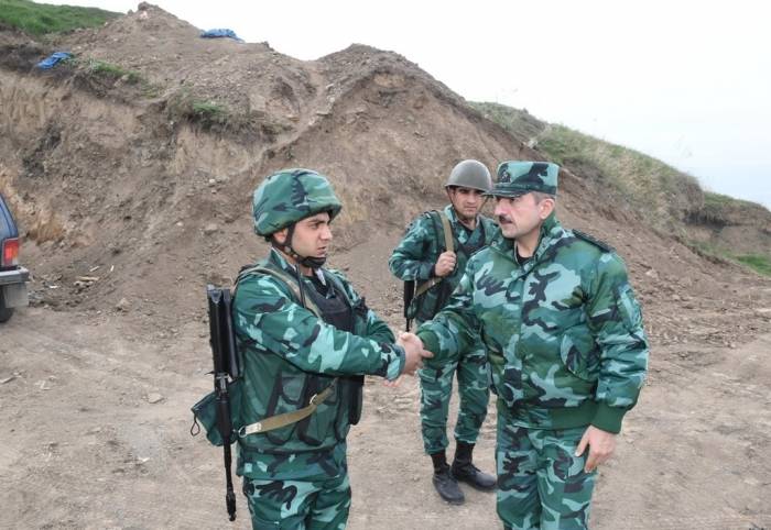 Глава ГПС Азербайджана проверил боеготовность погранпунктов 