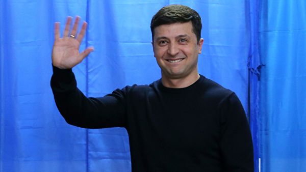 Зеленский проголосовал на выборах президента Украины
