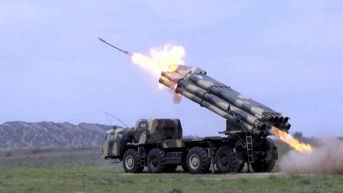 Ракетные и артиллерийские подразделения провели боевые стрельбы  ФОТО-ВИДЕО