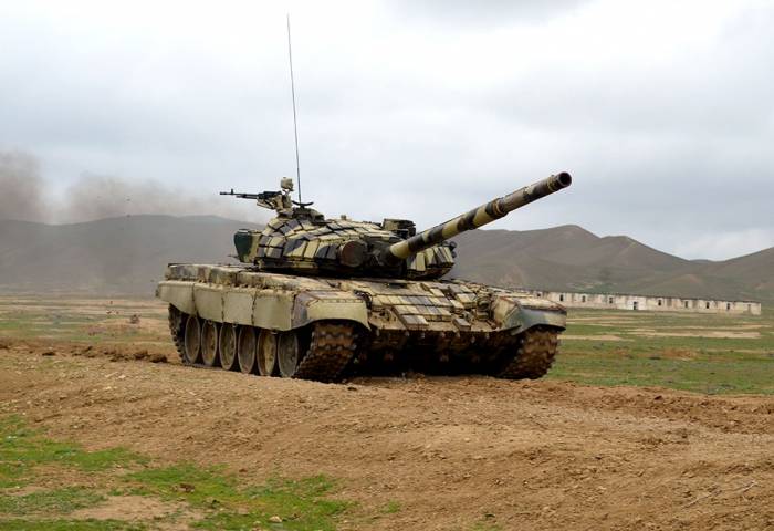 В Азербайджане выявлена лучшая танковая рота