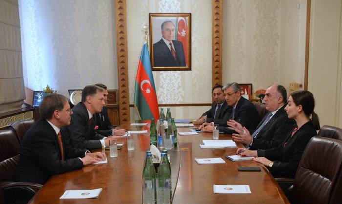 Глава МИД Азербайджана встретился с высокопоставленным представителем Госдепартамента США
