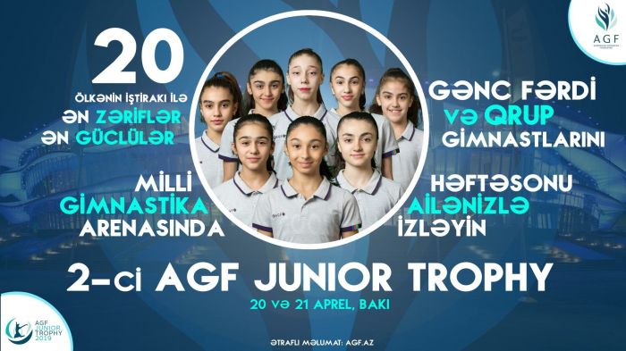 Девять финалов азербайджанских гимнасток на AGF Junior Trophy
