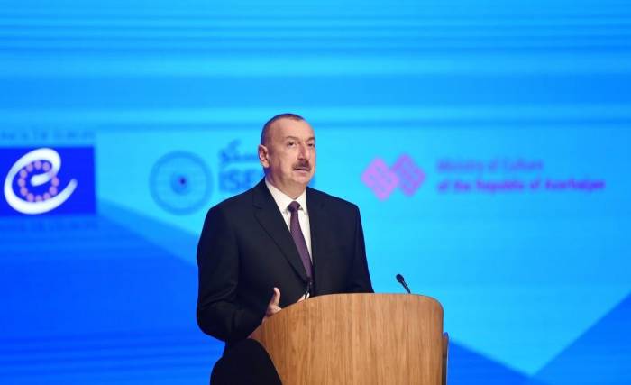 Ильхам Алиев: Сегодня Азербайджан с географической точки зрения и как транспортный центр предлагает своим партнерам много возможностей