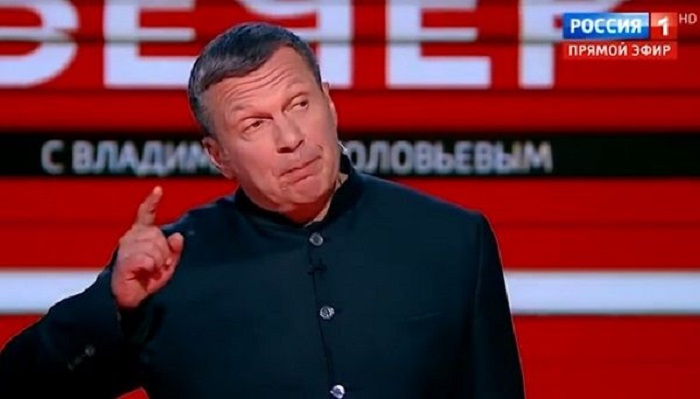 Провокатор Соловьев устроил новый антиазербайджанский цирк - ВИДЕО