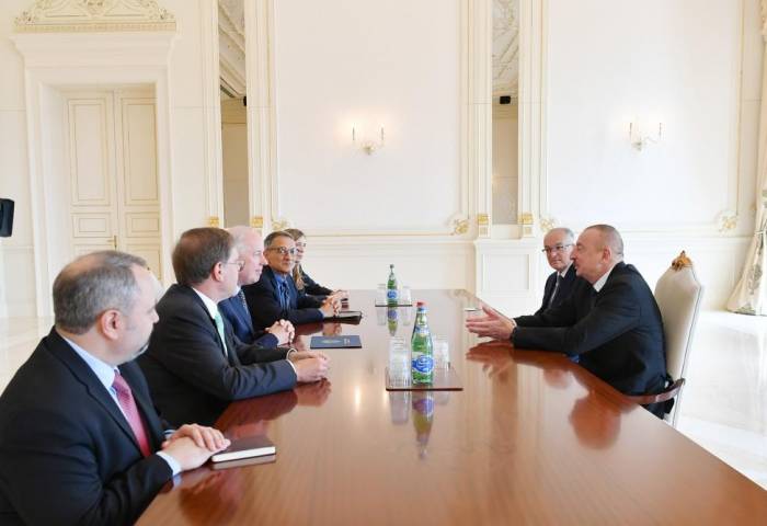 Ильхам Алиев встретился с первым заместителем помощника госсекретаря США

