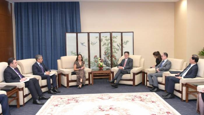 Лейла Алиева встретилась в Пекине с заместителем главы МИД Китая - ФОТО