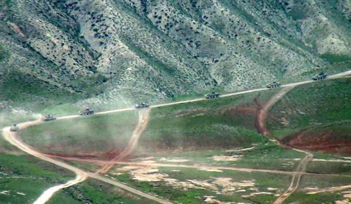 Начались азербайджано-турецкие тактические учения с боевой стрельбой - ФОТО
