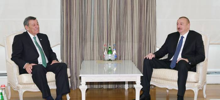 Президент Ильхам Алиев принял главу МИД Уругвая
