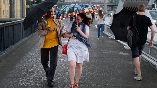 В Москве объявили "желтый" уровень погодной опасности на понедельник
