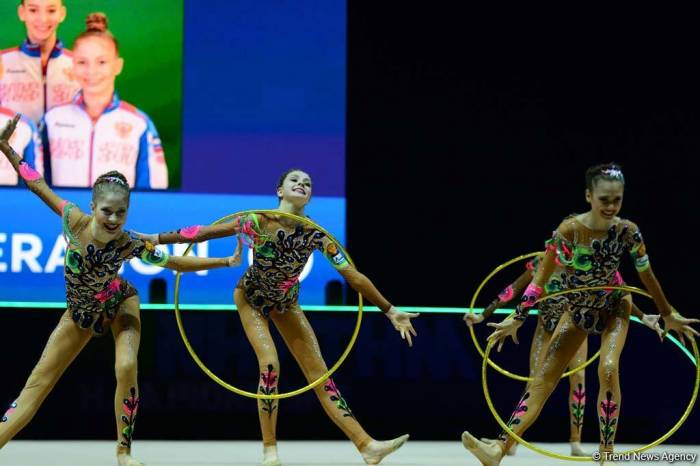 В Баку стартовал Чемпионат Европы по художественной гимнастике 