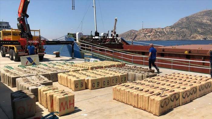 Турция помогла задержать 12 тонн наркотиков у берегов Алжира
