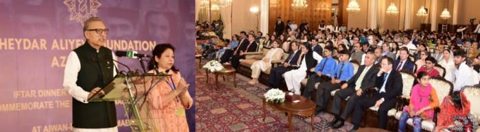 Президент и первая леди Пакистана на мероприятии, проведенном в Исламабаде для детей при поддержке Фонда Гейдара Алиева - ФОТО