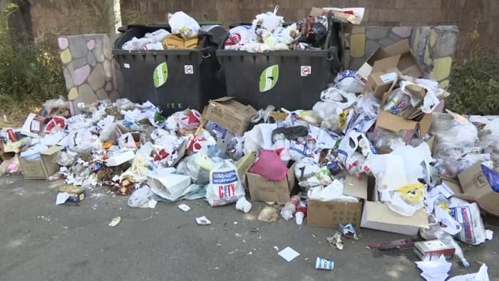 Армения погрязла в мусоре
